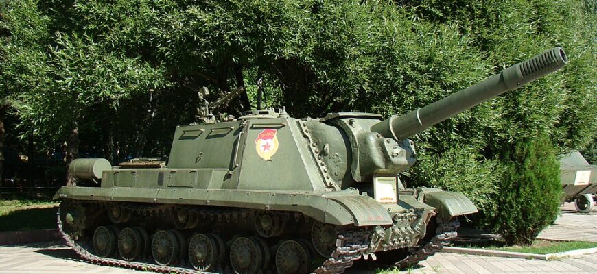 Военная техника в музее Оружие Победы в Краснодаре